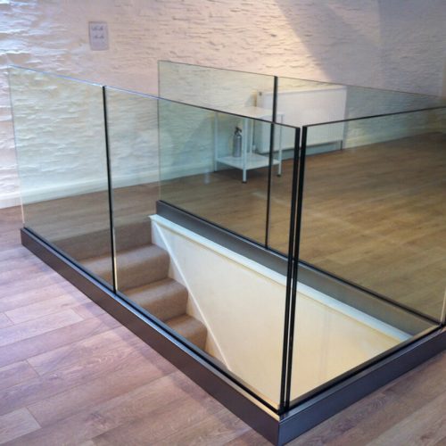 Interior Frameless Glass Railing