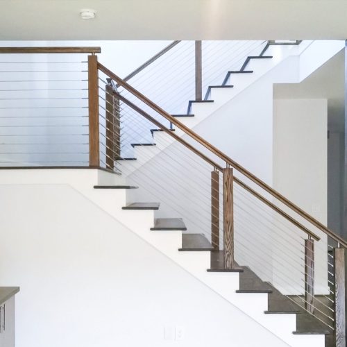 Wooden Cable Railing System